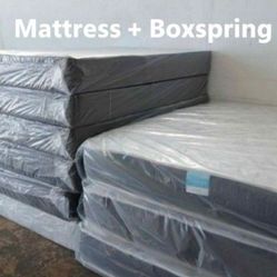 New Queen Size Mattress regular With Box Spring Set Colchones Nuevos Queen Size Mattress Bed 