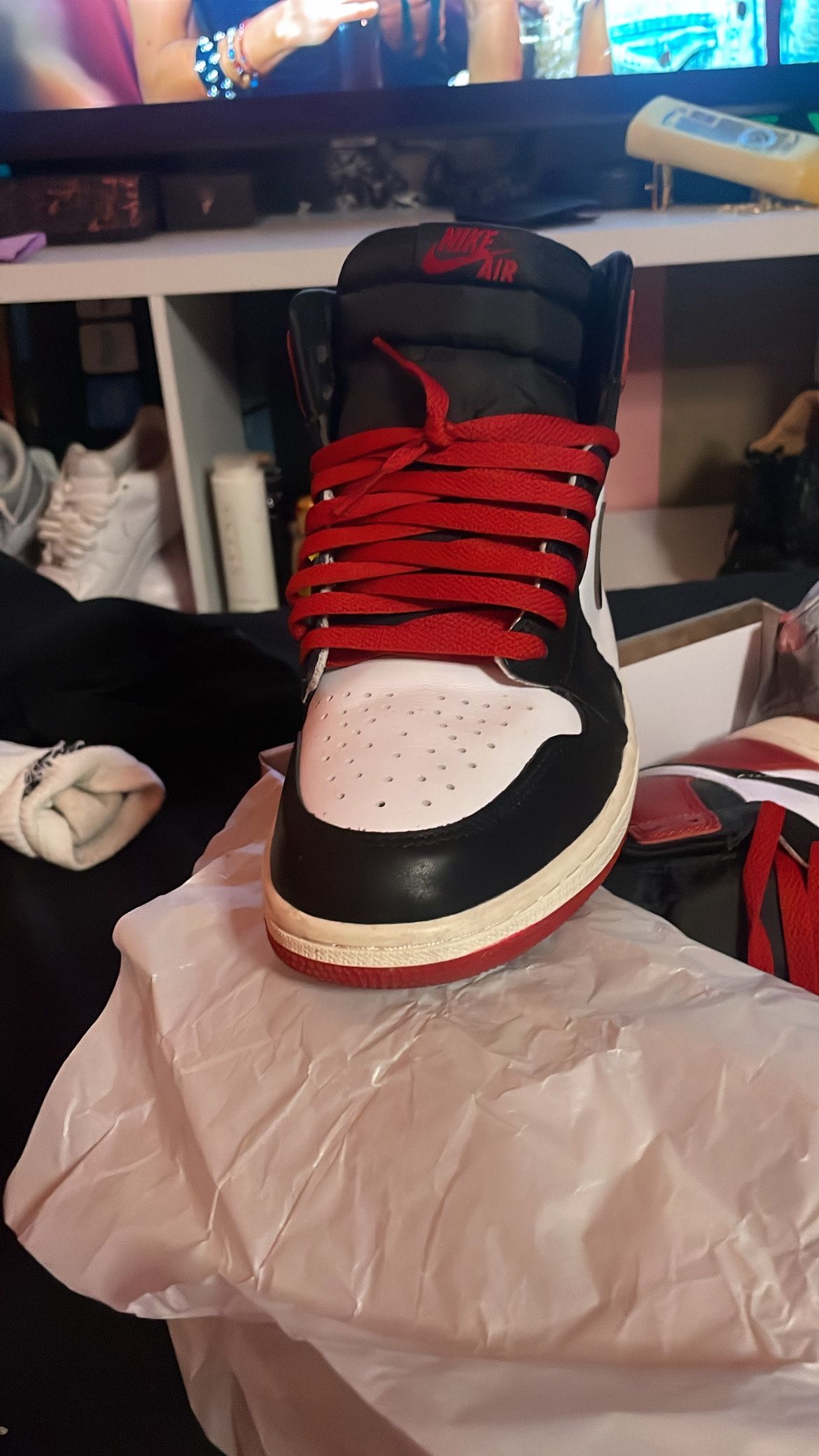 Air Jordan 1 High Og black Toe