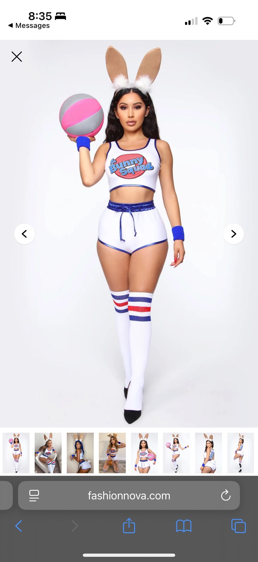 Fashion nova - Lola Bunny Costume 