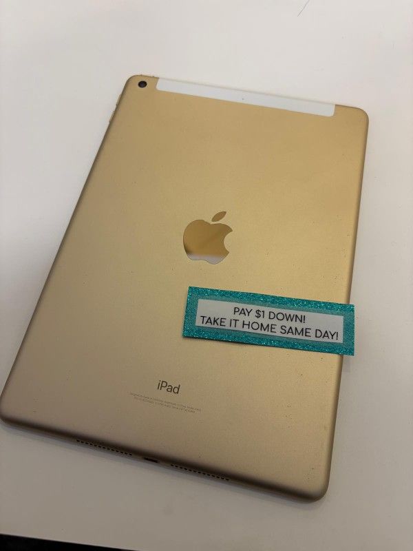Apple IPad 5th Gen Tablet - Pay $1 today and the rest later!!