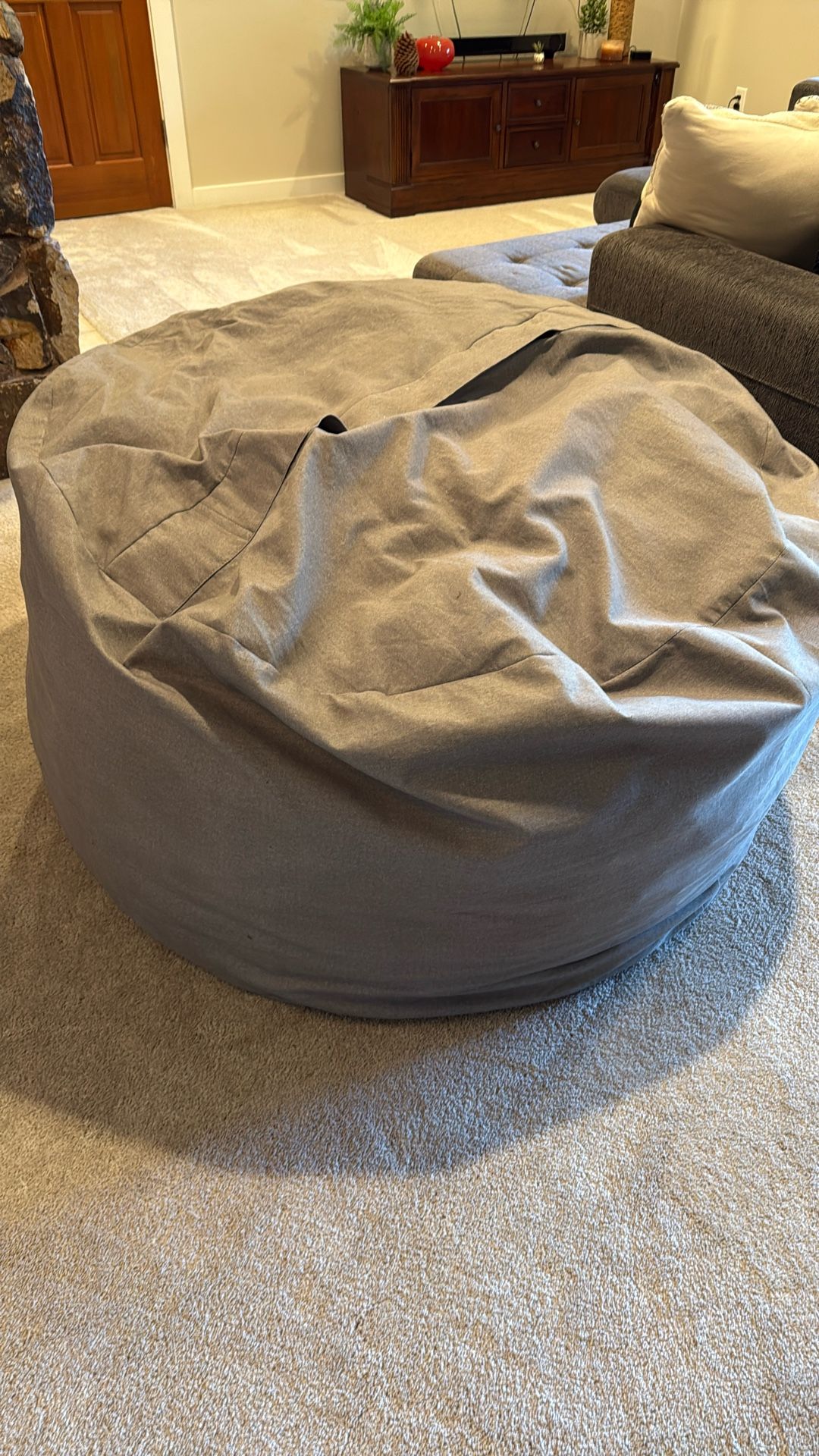 Big Joe Foam Beanbag Chair