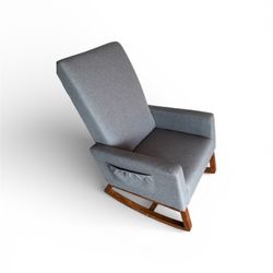 Gray Rocking Chair