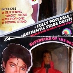 1980s Michael Jackson Dolls Set Of 4