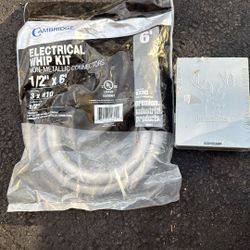 6 Foot Electrical Whip And Disconnect Switch 