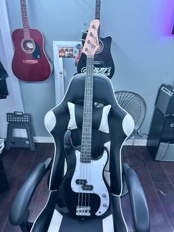 Glarry Electric Bass Guitar Black