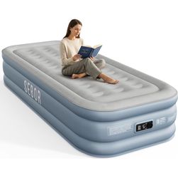 Air Mattress Twin with Built-in Pump 18", size twin
