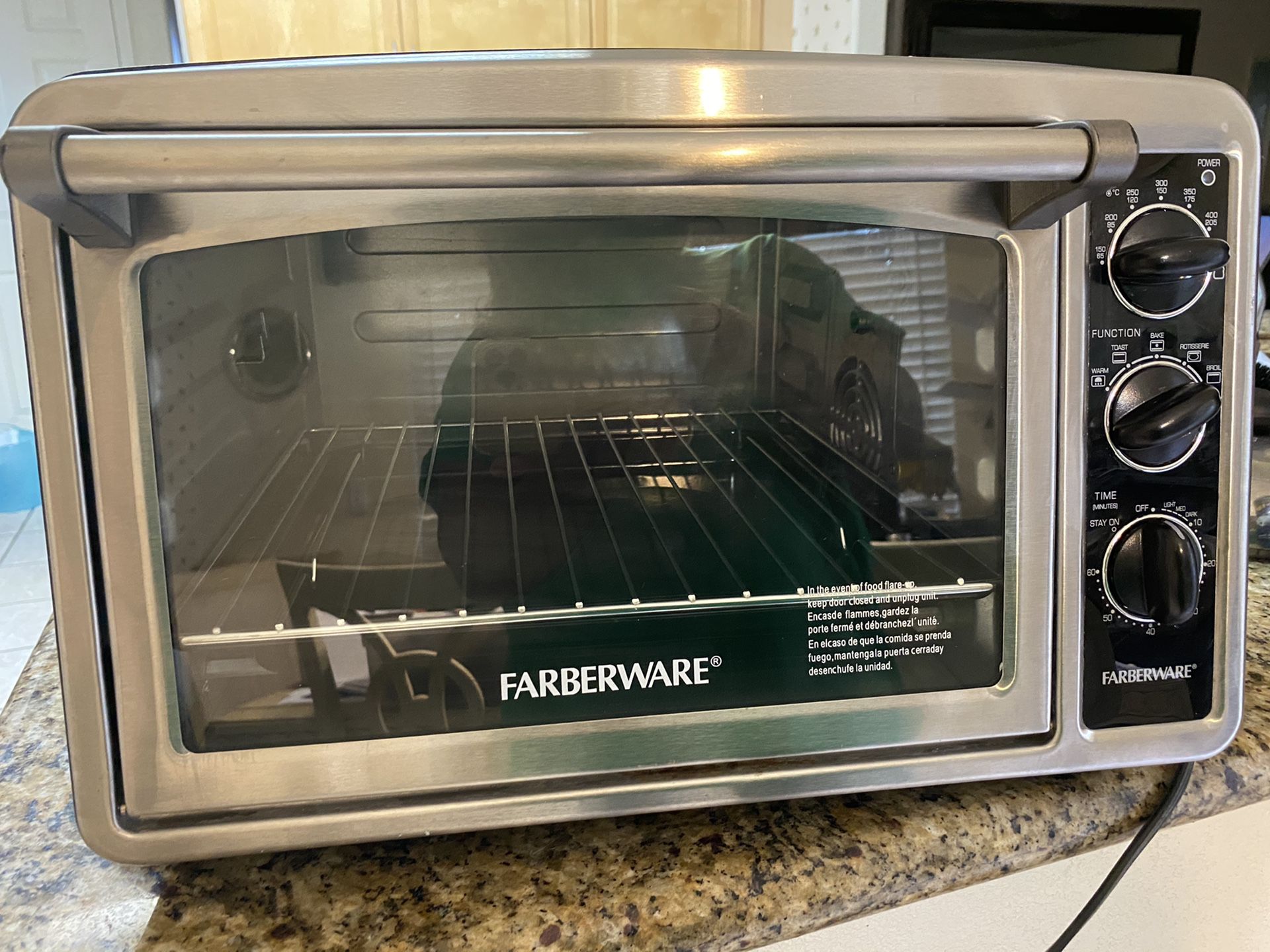 FARBERWARE Toaster Rotisserie Oven