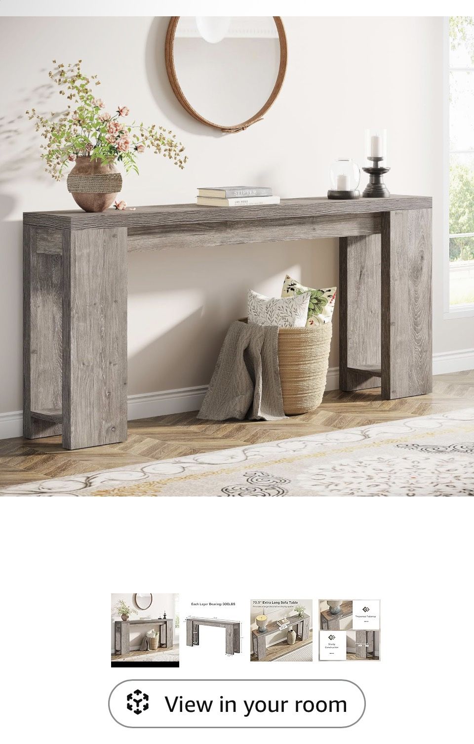 Console Table  open box