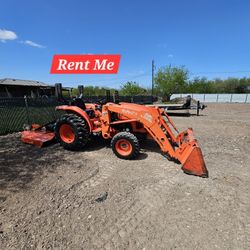 Tractor W/ 5ft Shredder! 