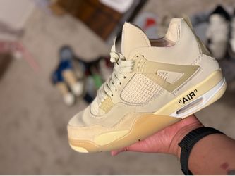 JORDAN 4 OFF WHITE