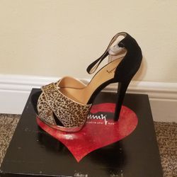 Leopard Print Heels
