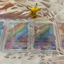 Rainbow Pokémon cards
