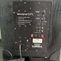 subwoofer By Velodyne SPL
