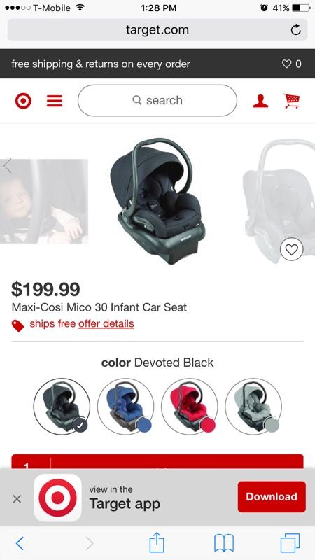 Car seat maxi costi