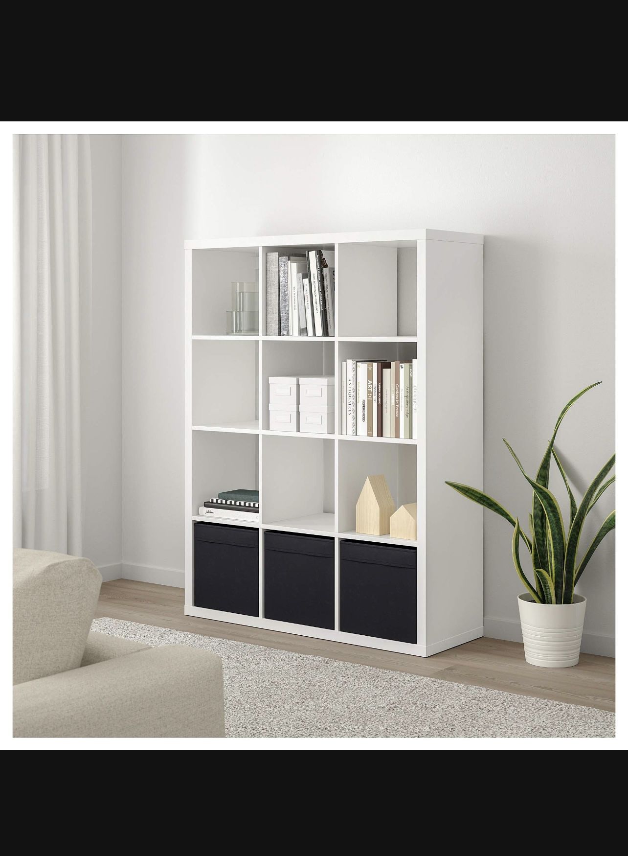 Ikea kallax 4x3 Cube Shelf