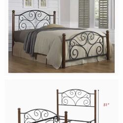 King bed frame