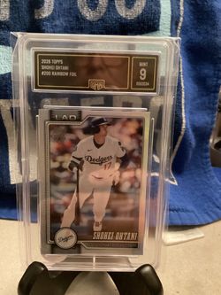 2026 Topps #200 Rainbow Foil Shohei Ohtani Gem. Mint 9