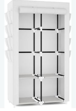 wardrobe with a cover