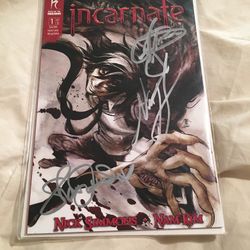 Incarnate #1 (Signed by Nick Simmons, Gene Simmons, and Shannon Tweed)