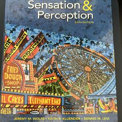 Sensation & Perception Book