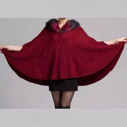 Winter sweate/coat (clock/shawl cape) C1