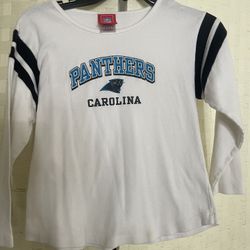 Panthers 3/4 Sleeve Shirt Size M