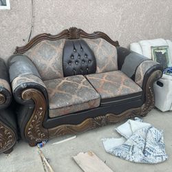 2 Sofas Decent Condition For Cheap
