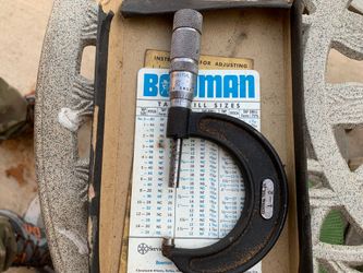 Micrometer 1 Inch To 2 Inch Used
