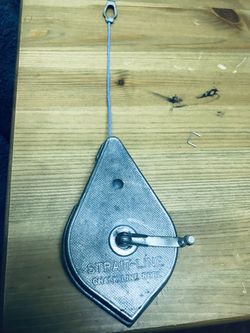 Straight Line Chalk Line Reel