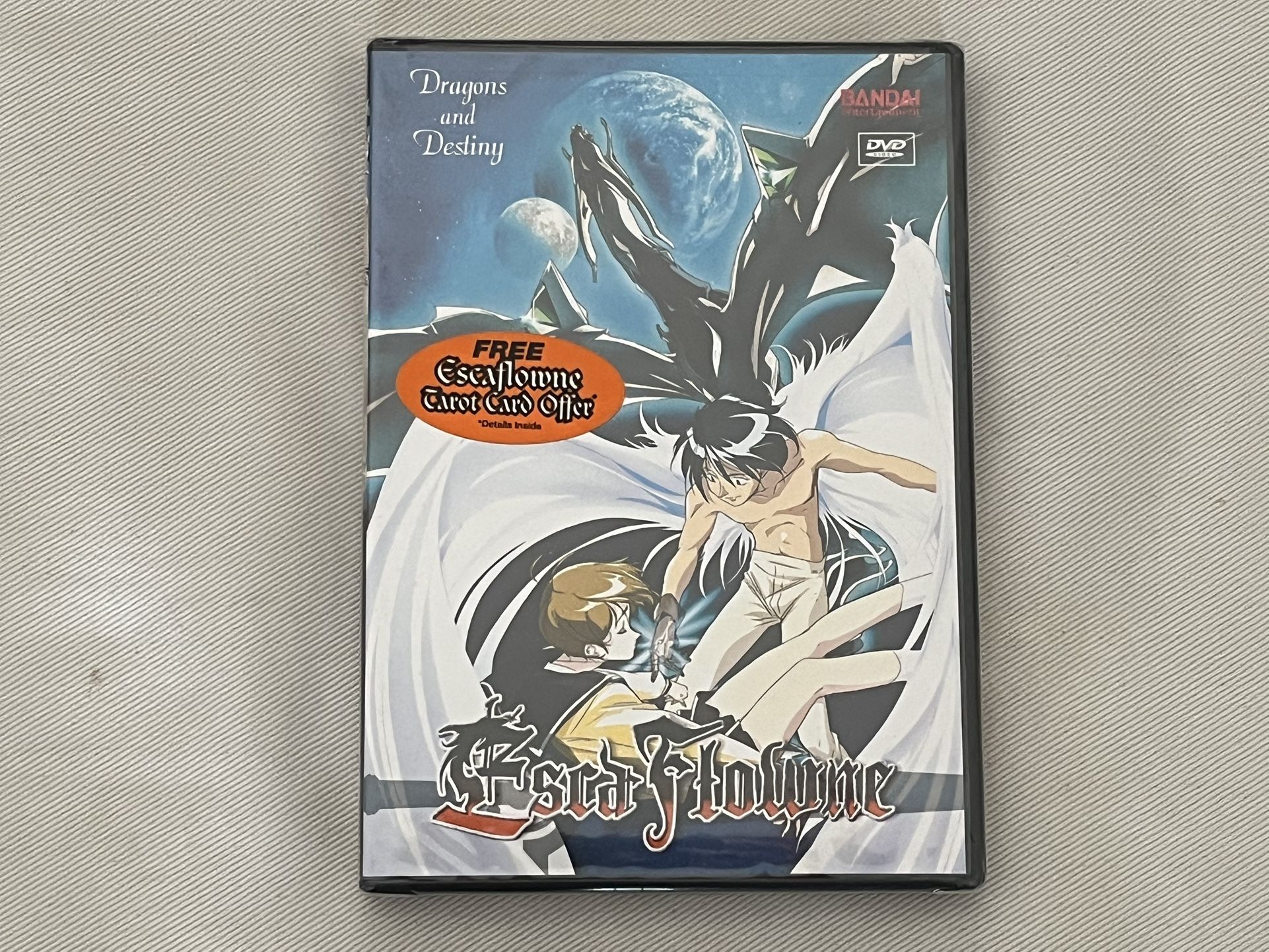 Vision of Escaflowne Vol. 1 - Dragons and Destiny (DVD, 2000) Brand New Sealed