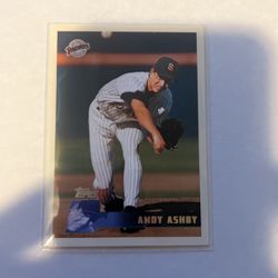 Andy Ashby 1991 Topps Baseball Card