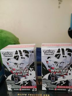 (2) White Flare Booster bundles