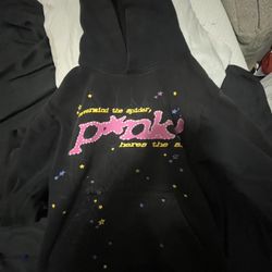 P*NK Sp5der hoodie