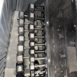 Full Dumbbell Set 3-60 Lbs With Rack