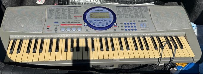 Panasonic keyboard with adapter works great