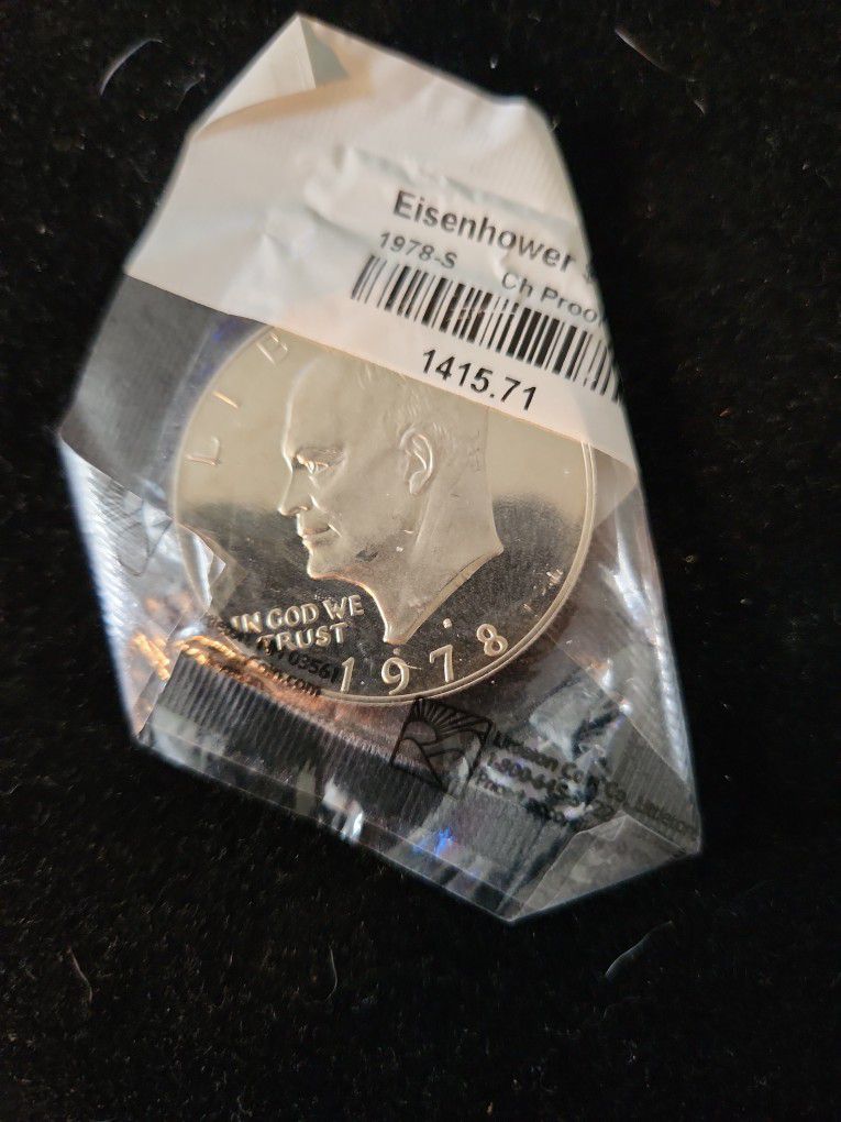 1978 EISENHOWER DOLLAR, I Believe This Is A Proof Coin, 