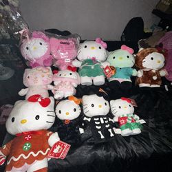 Hello Kitty Plushies Variety 