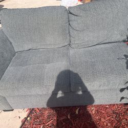 End Sofa Piece - Gray from Moore furniture 