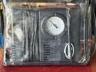 Portable Air, Compressor, And Tire Gauge For Car