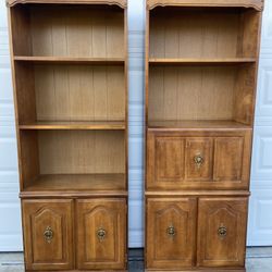 2ANTIQUE SHELVES