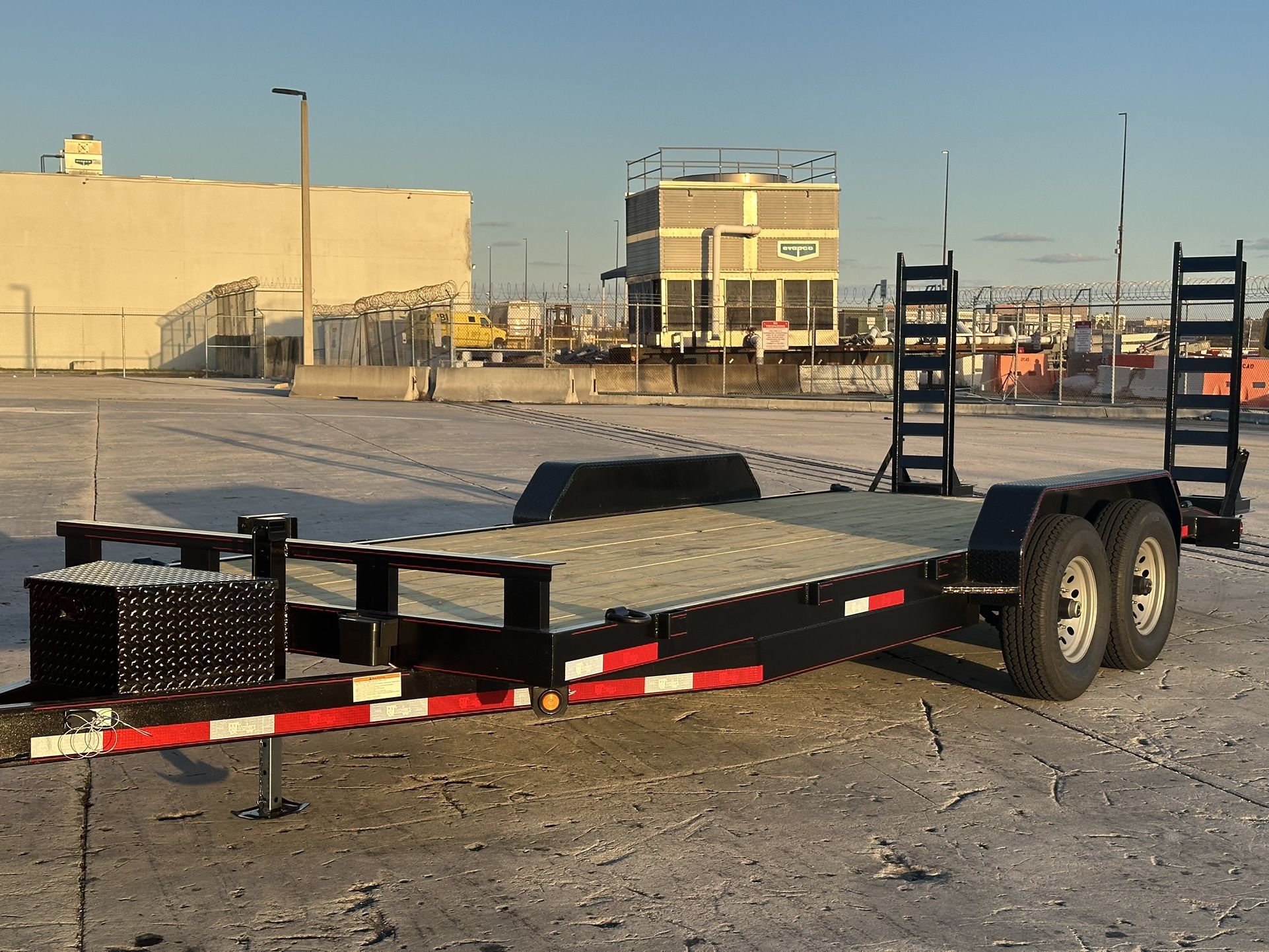 2024 Equipment Trailer , Excavator Trailer, Skid Steer Trailer, Bobcat Trailer , Trailer , 14,000 Lbs Trailer