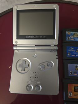 Nintendo Gameboy Advanced Sp Handheld And Games