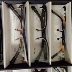 Burberry. Prada. Lafont. 3 new frames