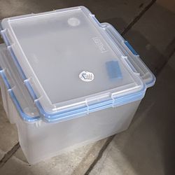 3 Sets Of Plastic Box