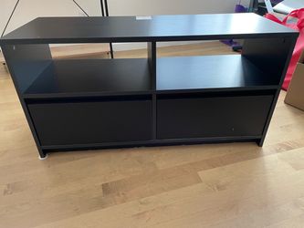 Black TV stand with Drawers