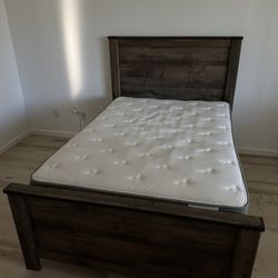 Full Size Bed For Sale With The Mattress 