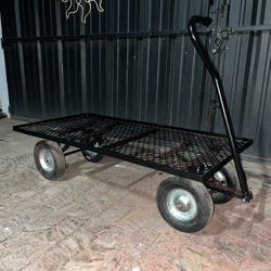 Metal Wagon w/ Solid Type Tires