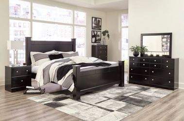 Ashley Furniture King Poster Bed Shay