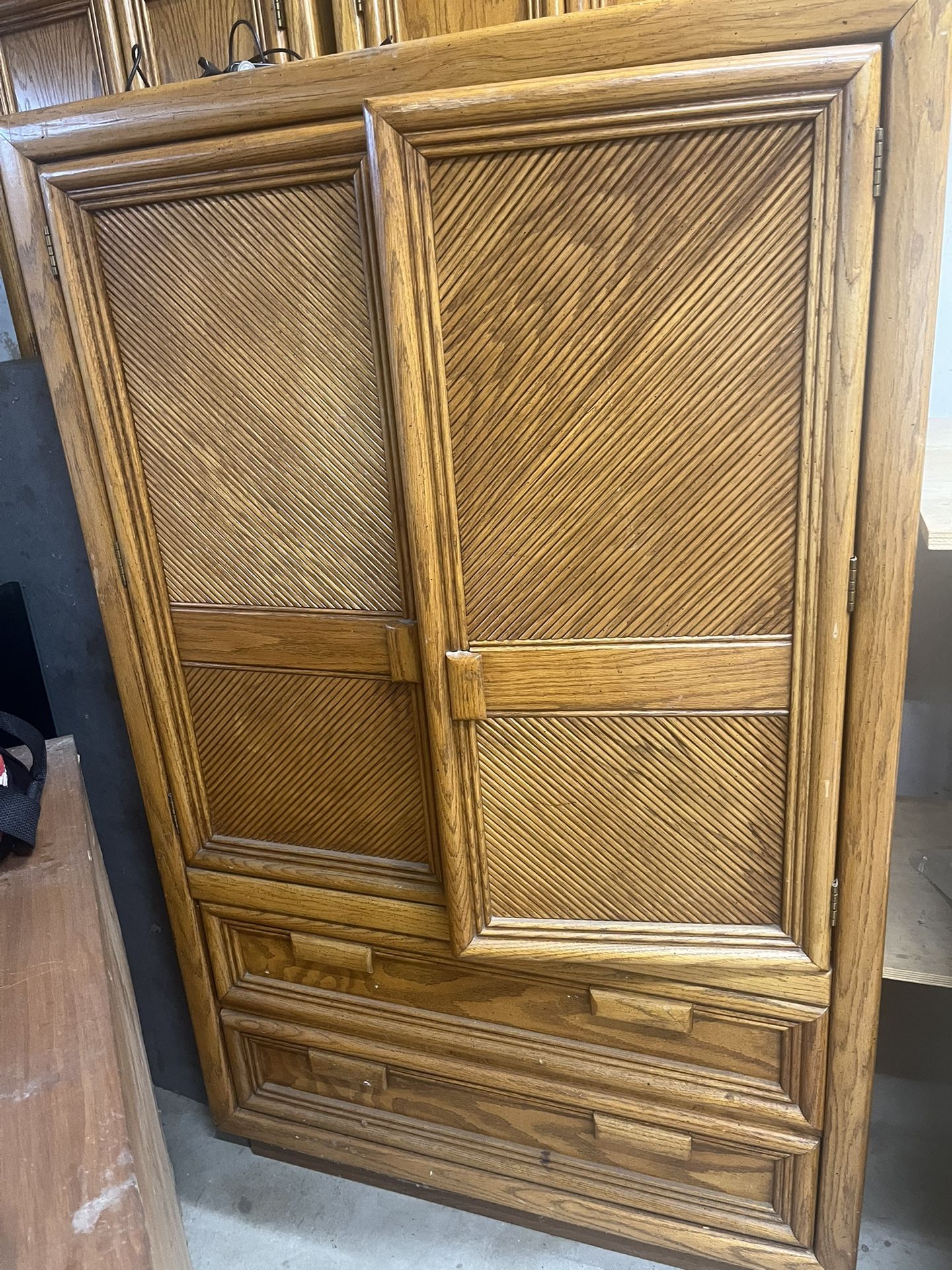 Bedroom Furniture With Shelves Inside and 2 Drawers also Two Drawers Below