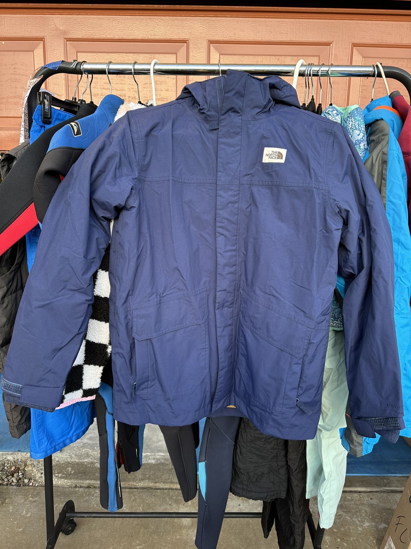 The North Face Boys Navy Coat Brand New